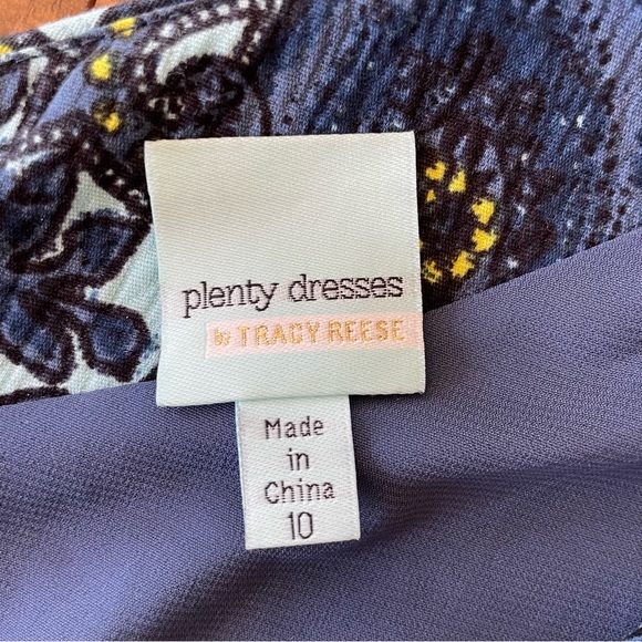 Plenty by Tracy Reece Paisley Tapestry Dress Women’s Size 10 - Picture 9 of 10